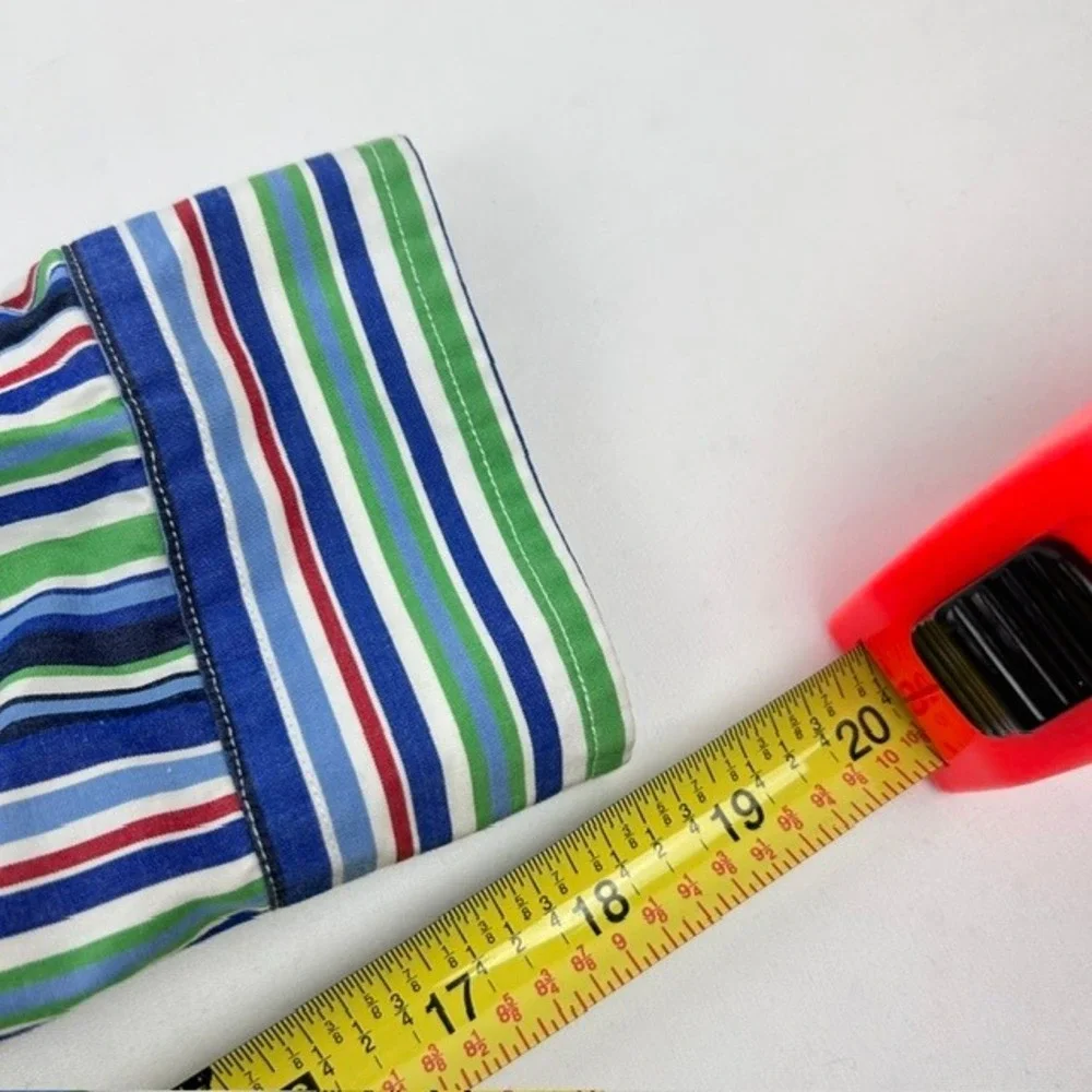 Ralph Lauren Button Down Shirt Multi-Color Striped Cotton Kids XL(20)